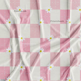 Checks Digital Printed Fabric Manufacturer
